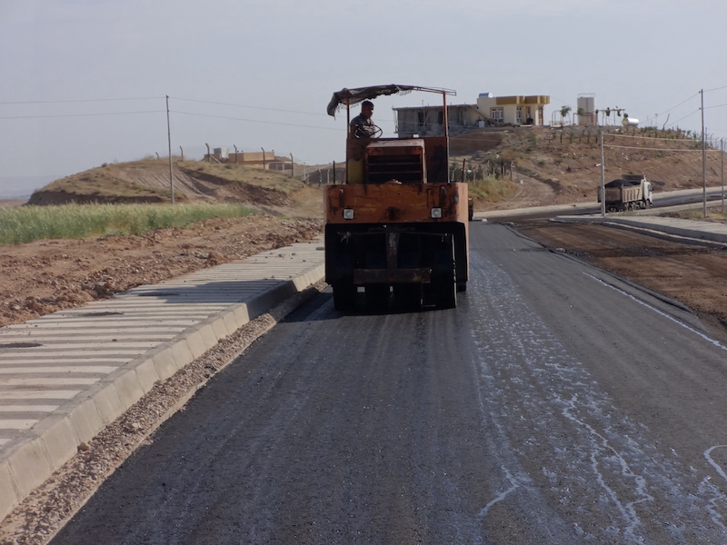 Construction of Sewerage Water and Road in Chamchamal